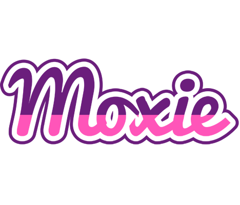 Moxie cheerful logo