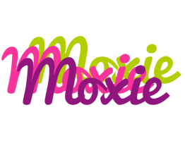 Moxie flowers logo