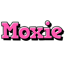 Moxie girlish logo