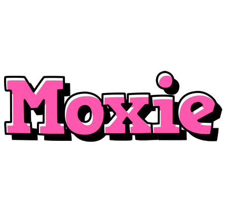 Moxie girlish logo