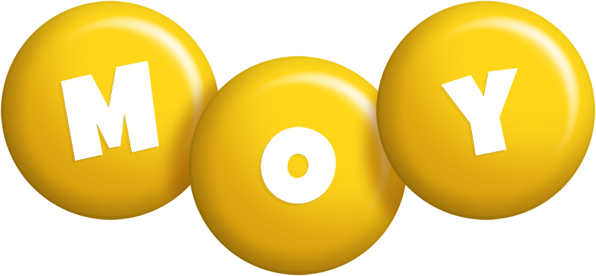 Moy candy-yellow logo