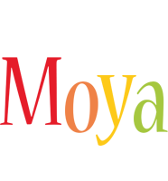 Moya birthday logo