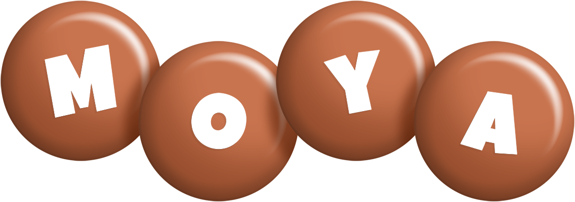 Moya candy-brown logo