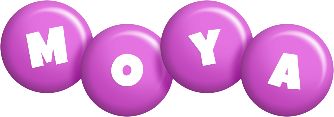 Moya candy-purple logo