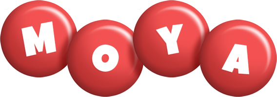 Moya candy-red logo