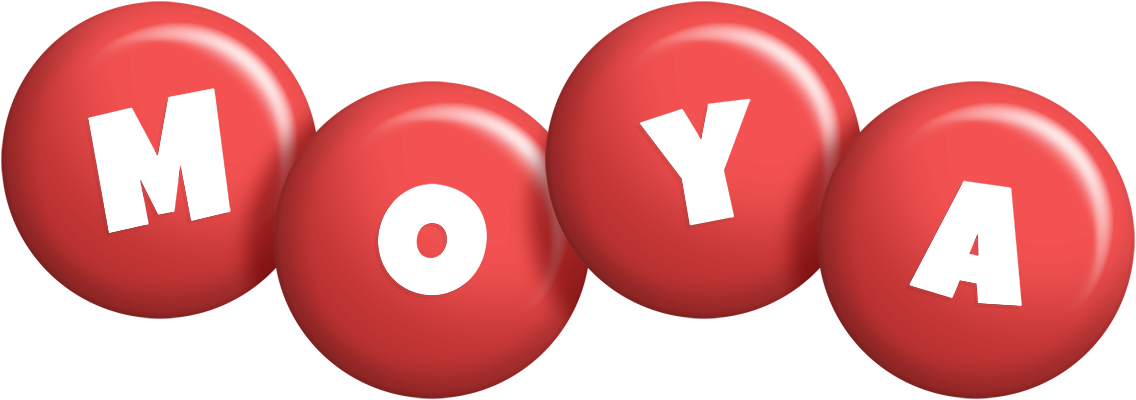 Moya candy-red logo