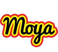 Moya flaming logo