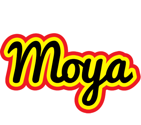 Moya flaming logo