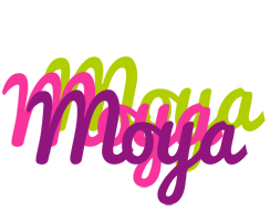 Moya flowers logo