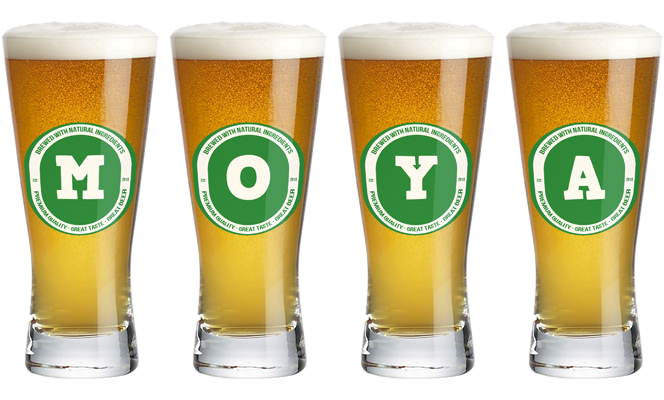 Moya lager logo
