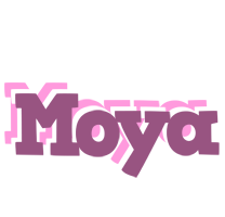 Moya relaxing logo