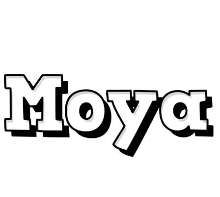 Moya snowing logo