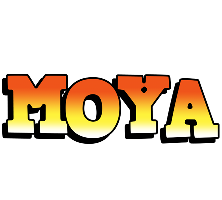 Moya sunset logo