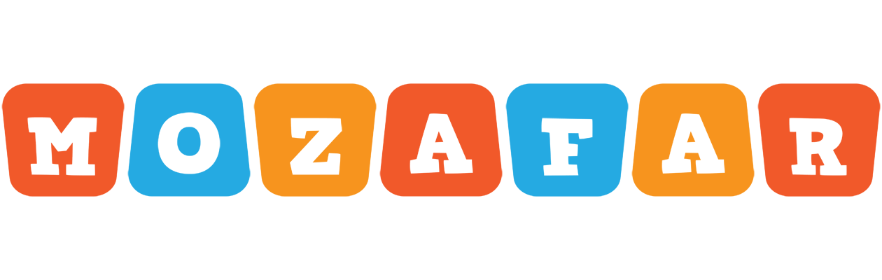 Mozafar comics logo