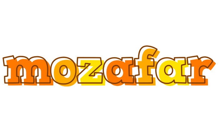 Mozafar desert logo