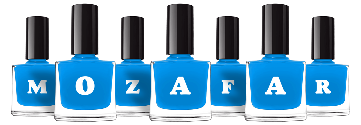 Mozafar glossy logo