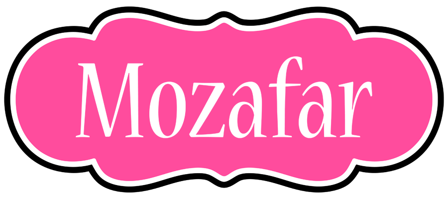 Mozafar invitation logo