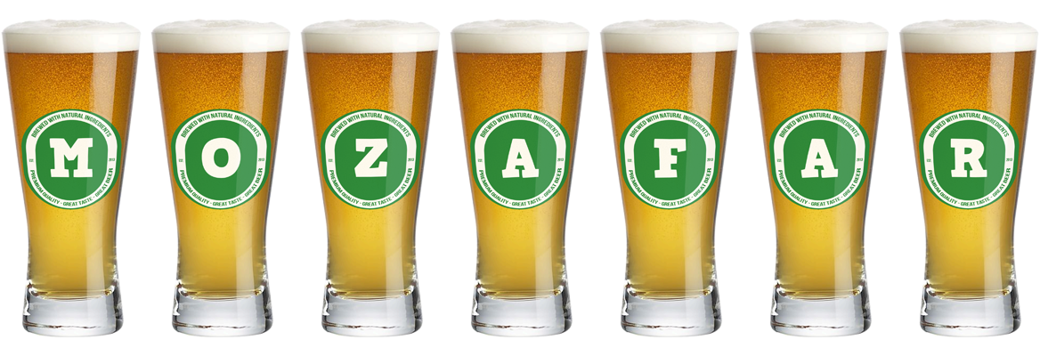Mozafar lager logo