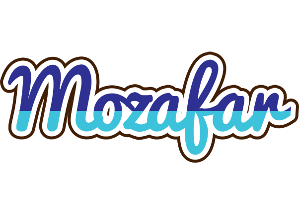 Mozafar raining logo