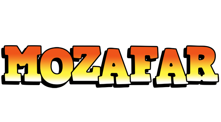 Mozafar sunset logo