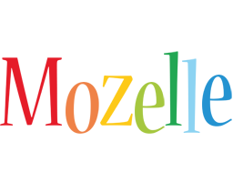 Mozelle birthday logo