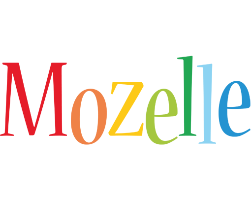 Mozelle birthday logo