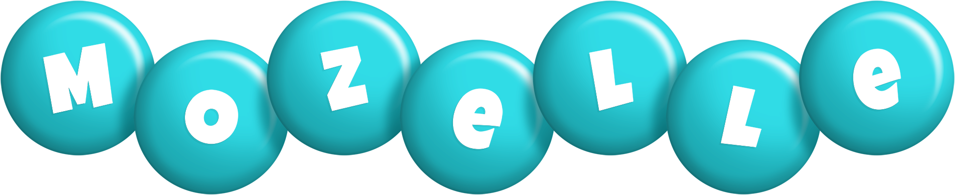Mozelle candy-azur logo
