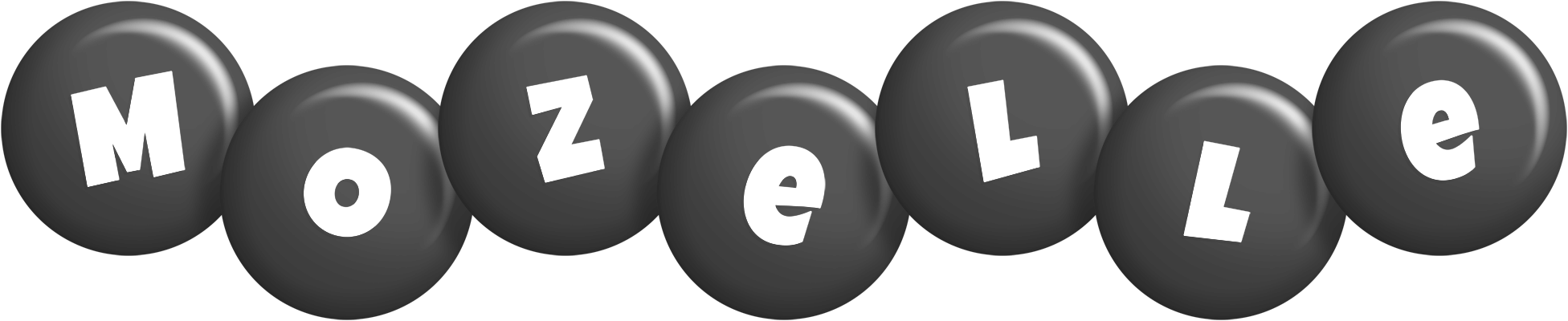 Mozelle candy-black logo
