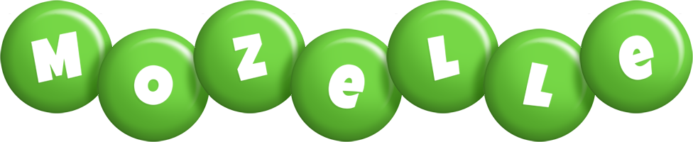 Mozelle candy-green logo