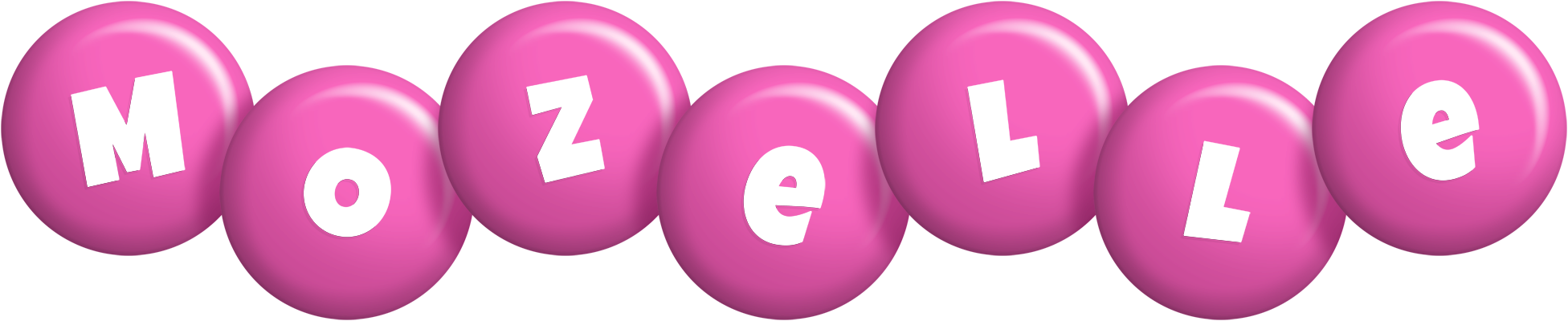 Mozelle candy-pink logo