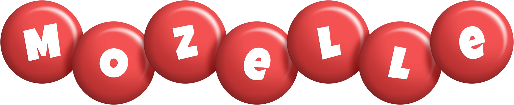 Mozelle candy-red logo