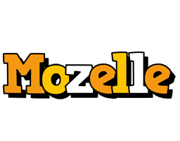 Mozelle cartoon logo