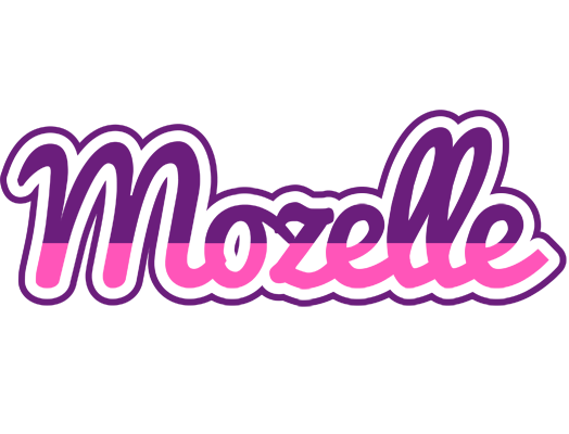 Mozelle cheerful logo
