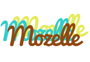 Mozelle cupcake logo