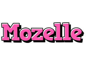 Mozelle girlish logo