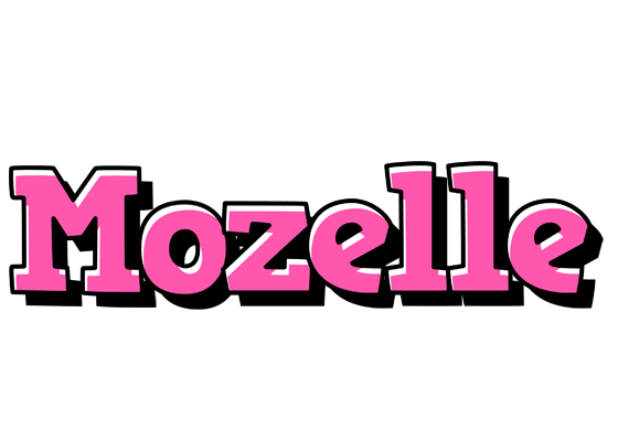Mozelle girlish logo