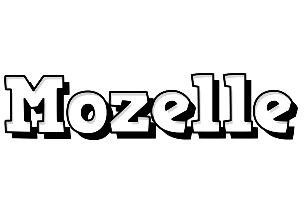 Mozelle snowing logo