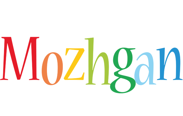 Mozhgan birthday logo
