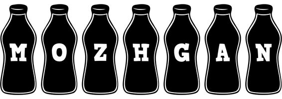 Mozhgan bottle logo