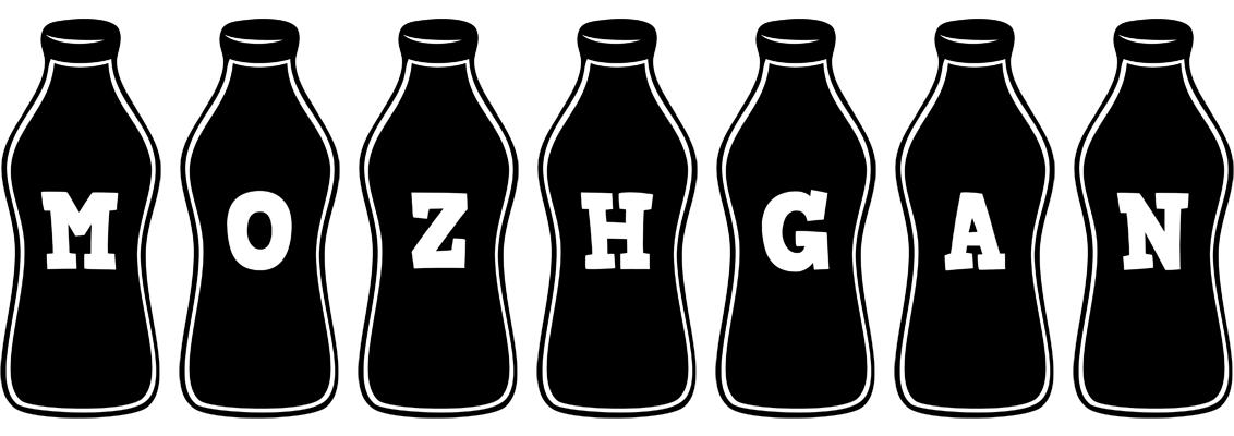Mozhgan bottle logo