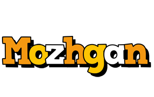 Mozhgan cartoon logo