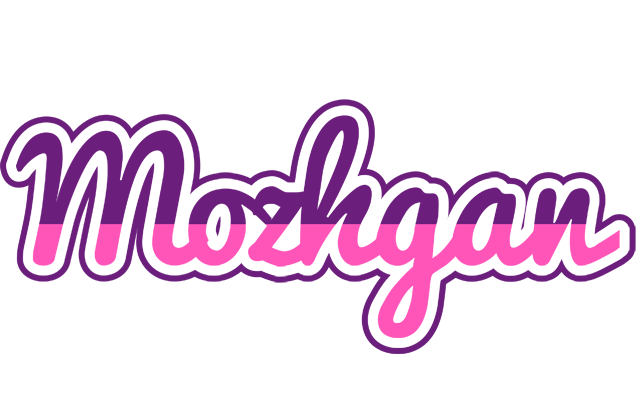 Mozhgan cheerful logo