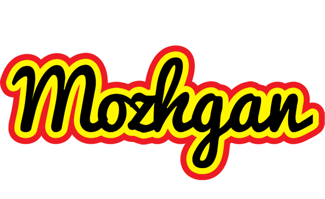Mozhgan flaming logo