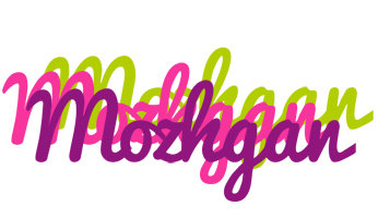 Mozhgan flowers logo