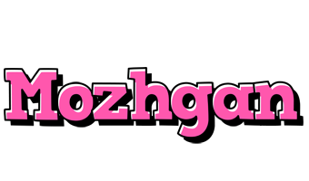 Mozhgan girlish logo