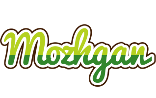 Mozhgan golfing logo