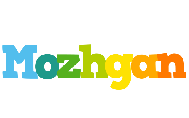 Mozhgan rainbows logo