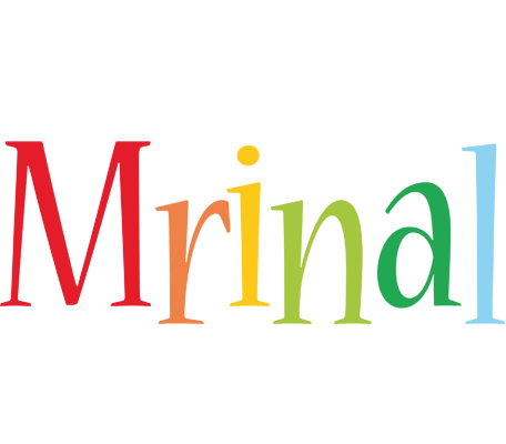 Mrinal birthday logo