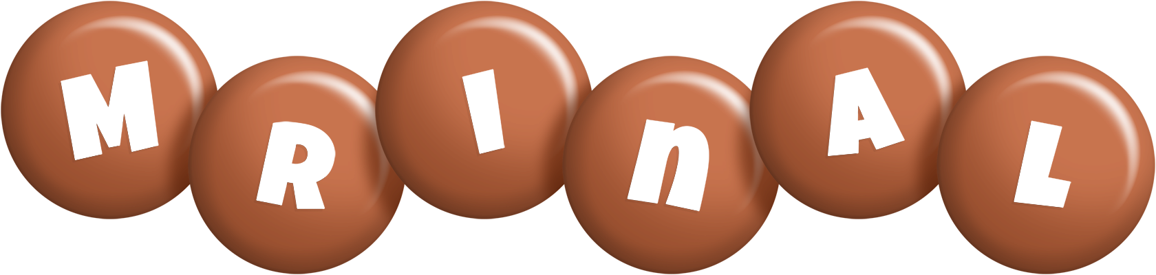 Mrinal candy-brown logo