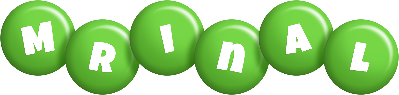 Mrinal candy-green logo